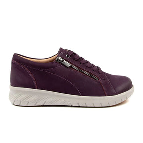 Ziera Solar XF Sneaker (Women) - Purple Nubuck Athletic - Casual - Lace Up - The Heel Shoe Fitters