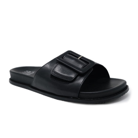 Ziera Hanyu Slide Sandal (Women) - Black Sandals - Slide - The Heel Shoe Fitters