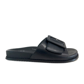 Ziera Hanyu Slide Sandal (Women) - Black Sandal - Slide - The Heel Shoe Fitters