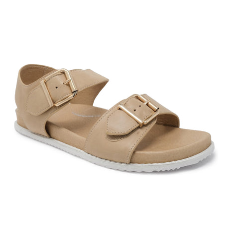 Ziera Hastice Backstrap Sandal (Women) - Camel Sandals - Backstrap - The Heel Shoe Fitters