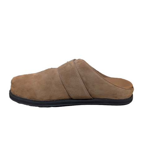 Ziera Moris Clog (Women) - Coffee Suede Dress-Casual - Clogs & Mules - The Heel Shoe Fitters