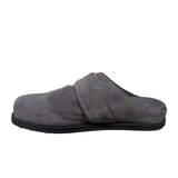 Ziera Moris Clog (Women) - Dark Taupe Suede Dress-Casual - Clogs & Mules - The Heel Shoe Fitters