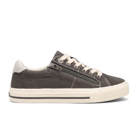 Taos Z Soul Sneaker (Women) - Graphite/Light Grey Distressed Athletic - Casual - Lace Up - The Heel Shoe Fitters