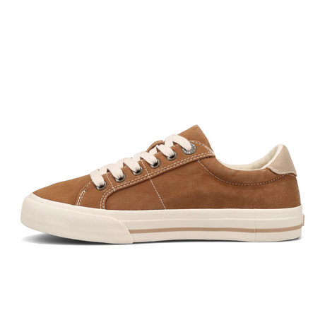 Taos Z Soul Sneaker (Women) - Golden Tan/Tan Distressed Athletic - Casual - Lace Up - The Heel Shoe Fitters