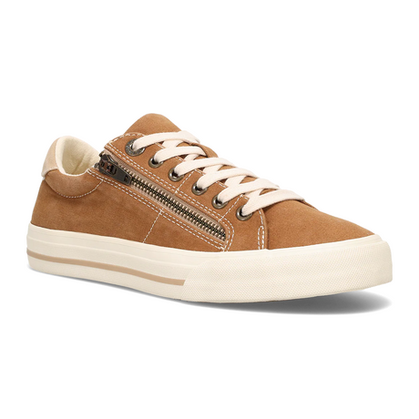 Taos Z Soul Sneaker (Women) - Golden Tan/Tan Distressed Athletic - Casual - Lace Up - The Heel Shoe Fitters