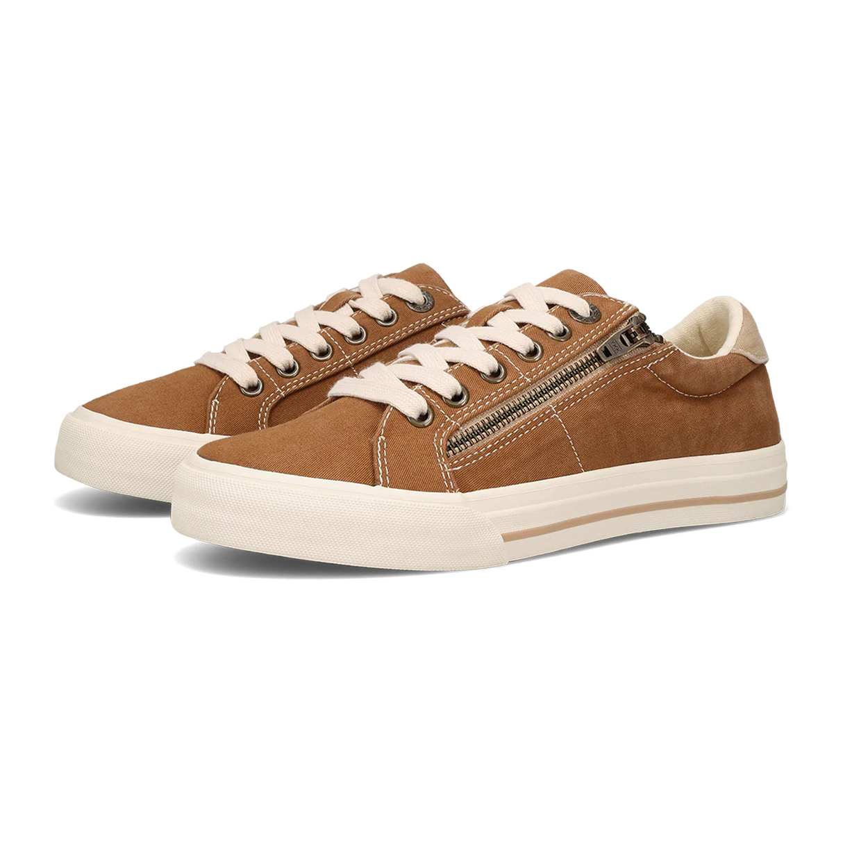 Taos Z Soul Sneaker (Women) - Golden Tan/Tan Distressed