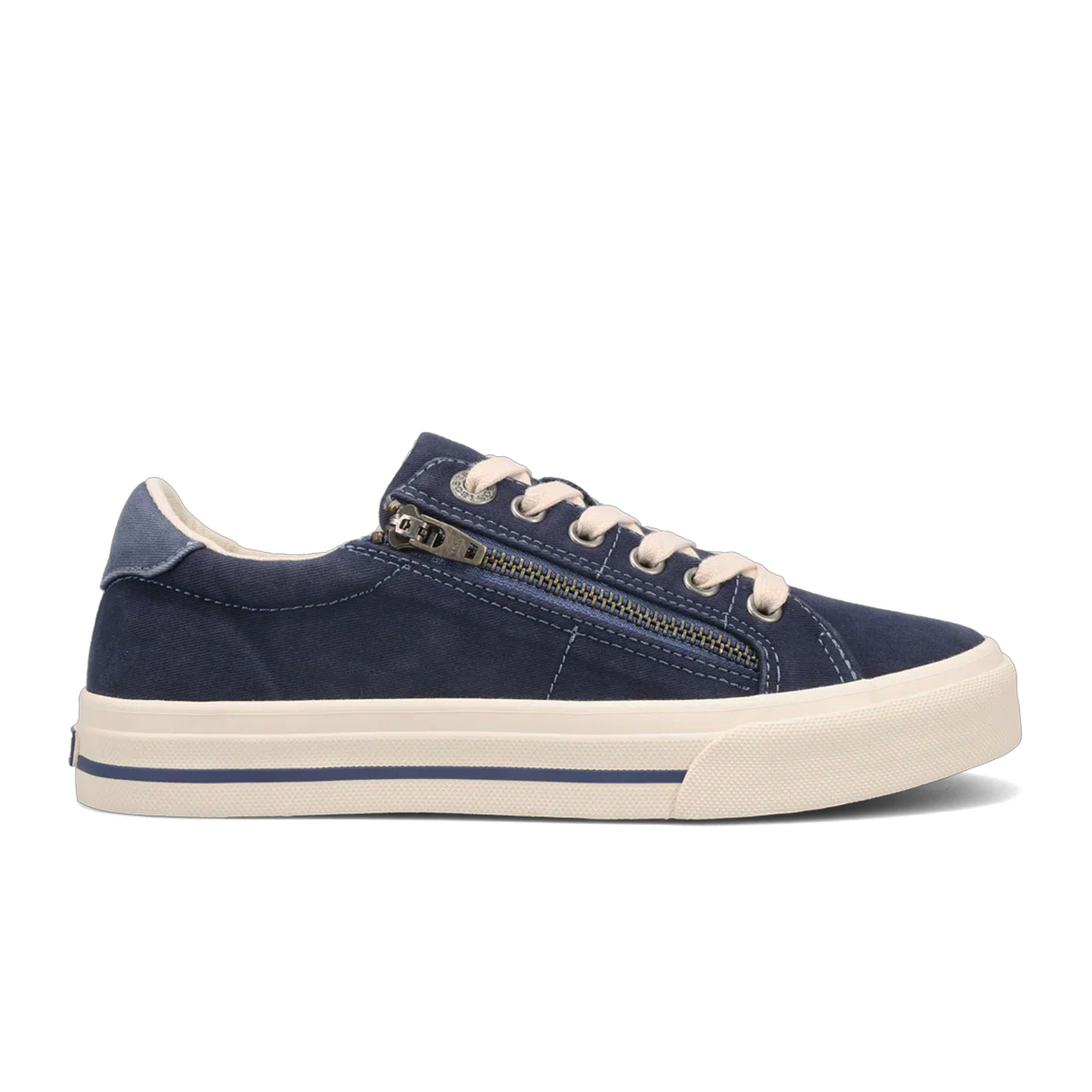 Taos Z Soul Sneaker (Women) - Navy/Indigo Distressed Athletic - Casual - Lace Up - The Heel Shoe Fitters