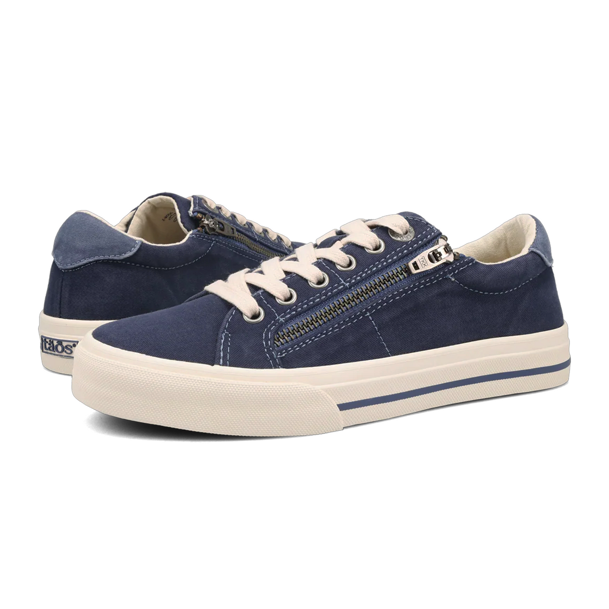 Taos Z Soul Sneaker (Women) - Navy/Indigo Distressed Athletic - Casual - Lace Up - The Heel Shoe Fitters
