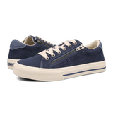 Taos Z Soul Sneaker (Women) - Navy/Indigo Distressed Athletic - Casual - Lace Up - The Heel Shoe Fitters