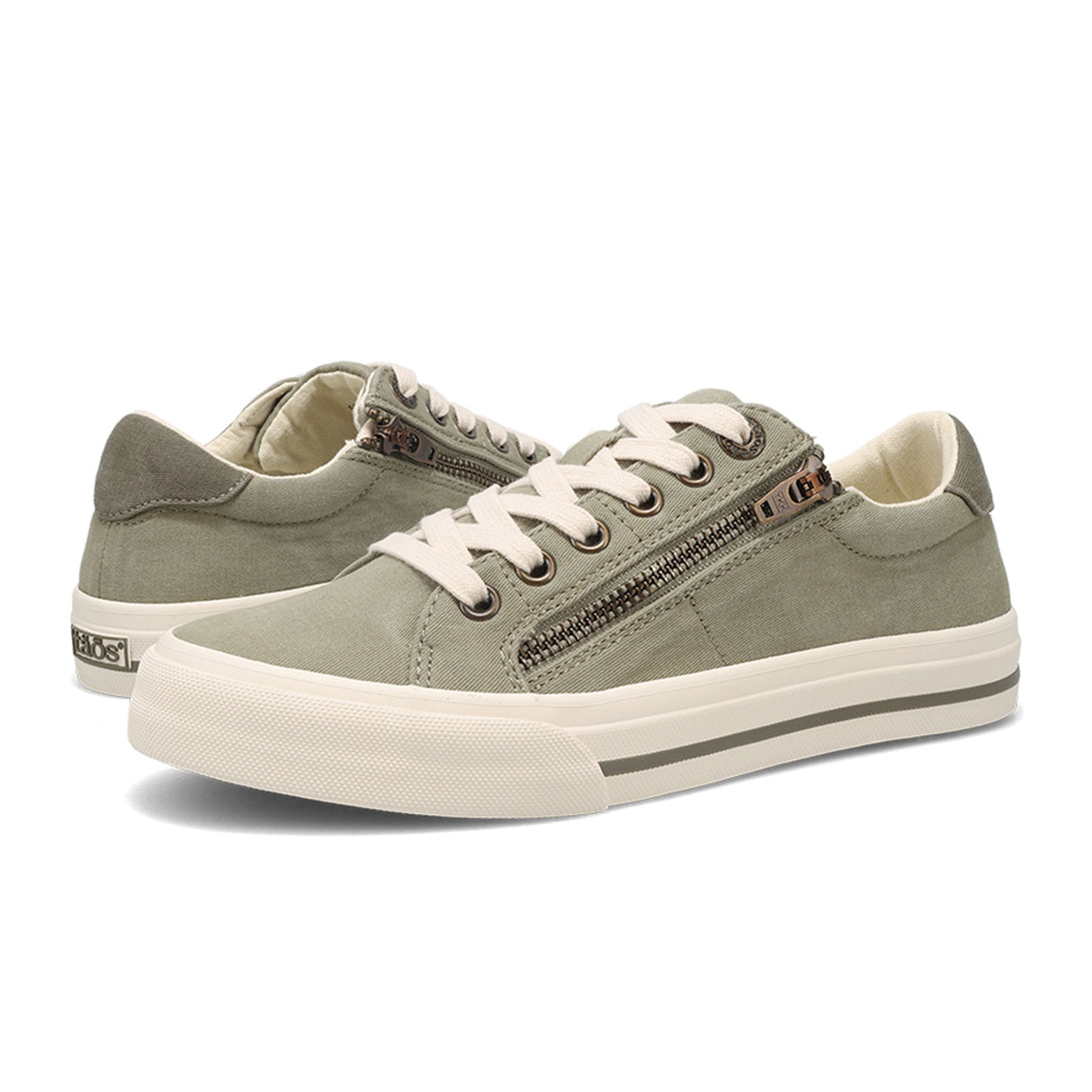 Taos Z Soul Sneaker (Women) - Sage/Olive Distressed Dress-Casual - Sneakers - The Heel Shoe Fitters