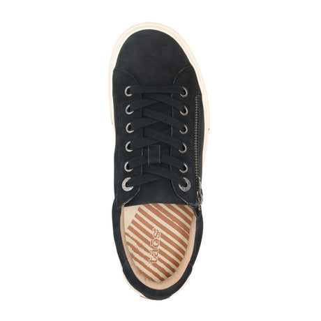 Taos Z Soul Lux Sneaker (Women) - Black Nubuck Dress-Casual - Sneakers - The Heel Shoe Fitters