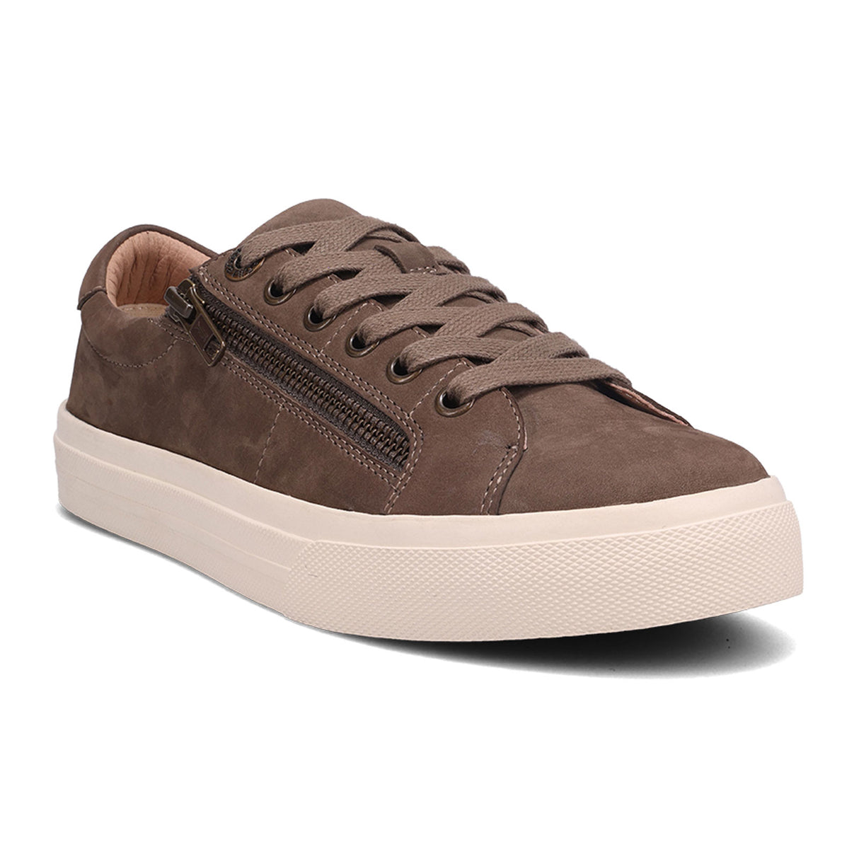 Taos Z Soul Lux Sneaker (Women) - Dark Taupe Nubuck Dress-Casual - Sneakers - The Heel Shoe Fitters