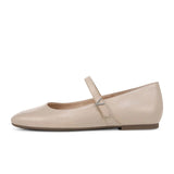 Vionic Alameda Mary Jane Flat (Women) - Oatmeal Dress-Casual - Flats - The Heel Shoe Fitters