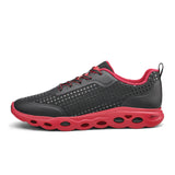 Ara Montclair Sneaker (Women) - Black/Red Athletic - Casual - Lace Up - The Heel Shoe Fitters