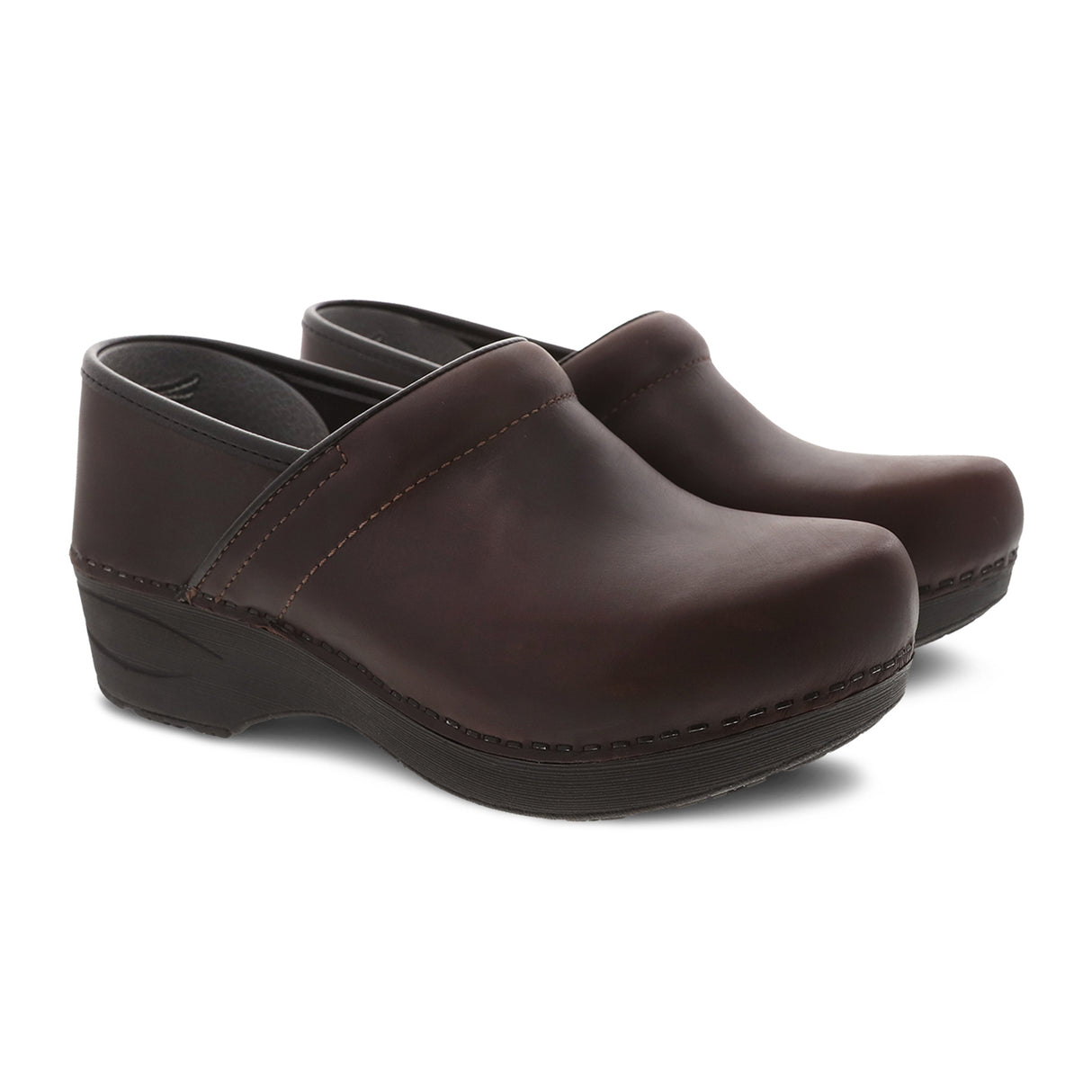Dansko XP 2.0 Clog (Women) - Brown Waterproof Pull Up Dress-Casual - Clogs & Mules - The Heel Shoe Fitters