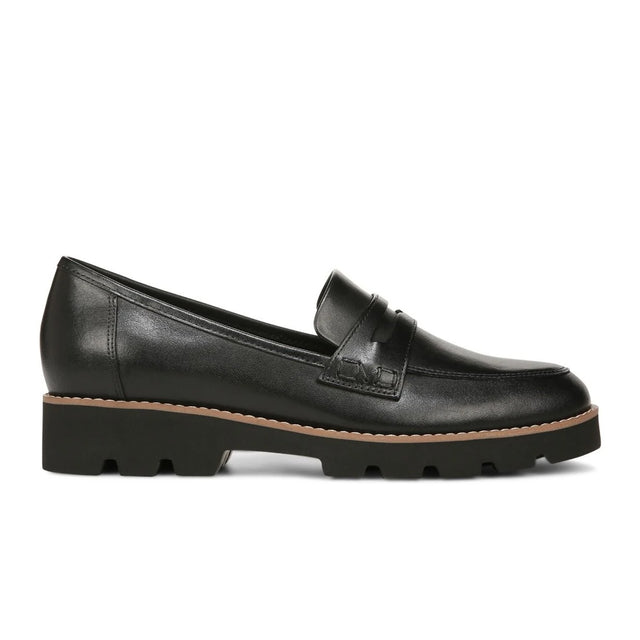 Vionic Cheryl II Loafer (Women) - Black Nappa Leather Dress-Casual - Loafers - The Heel Shoe Fitters