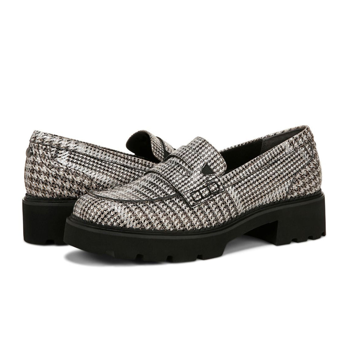 Vionic Fillmore Loafer (Women) - Black/White Dress-Casual - Loafers - The Heel Shoe Fitters