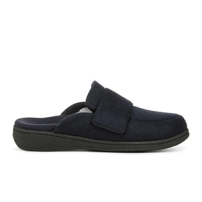 Vionic Gemma II Slipper (Women) - Navy Fabric Dress-Casual - Slipper - The Heel Shoe Fitters