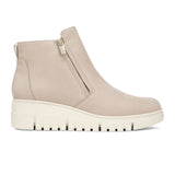 Vionic Uptown Sur Wedge Boot (Women) - Oatmeal Boots - Casual - Mid - The Heel Shoe Fitters