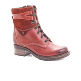 Dromedaris Kara Suede Mid Boot (Women) - Red Boots - Fashion - Mid Boot - The Heel Shoe Fitters