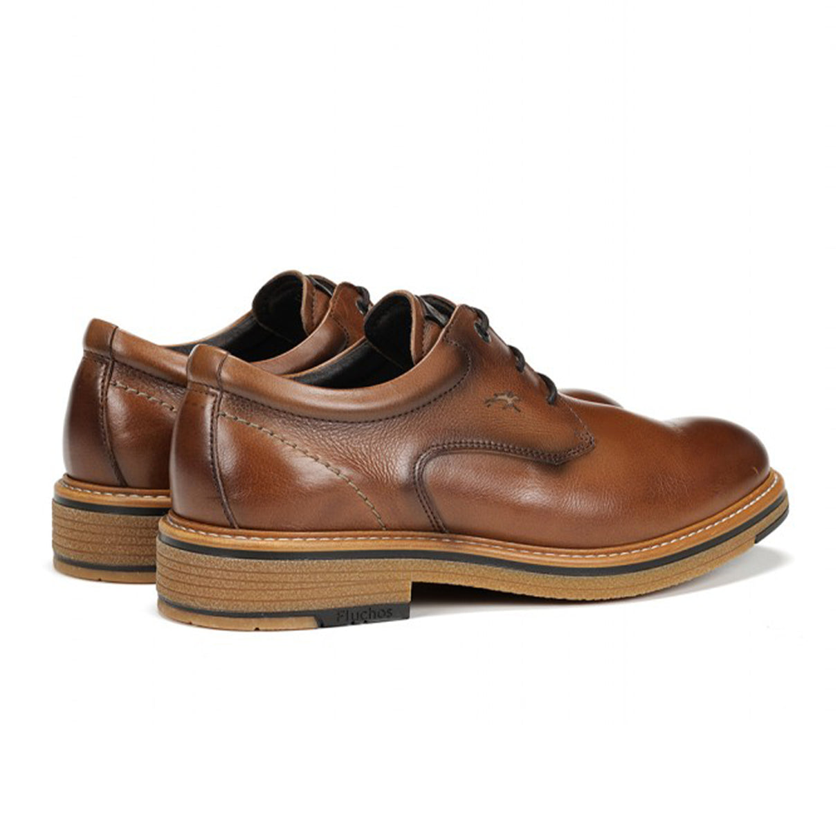 Fluchos Kasper F1819 Oxford (Men) - Camel Dress-Casual - Oxford - The Heel Shoe Fitters