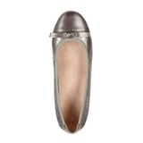 Vionic Amorie Ballet Flat (Women) - Pewter Dress-Casual - Flats - The Heel Shoe Fitters