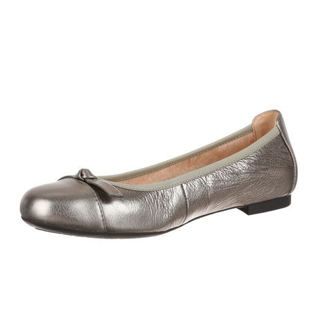 Vionic Amorie Flat (Women) - Pewter Dress-Casual - Flats - The Heel Shoe Fitters