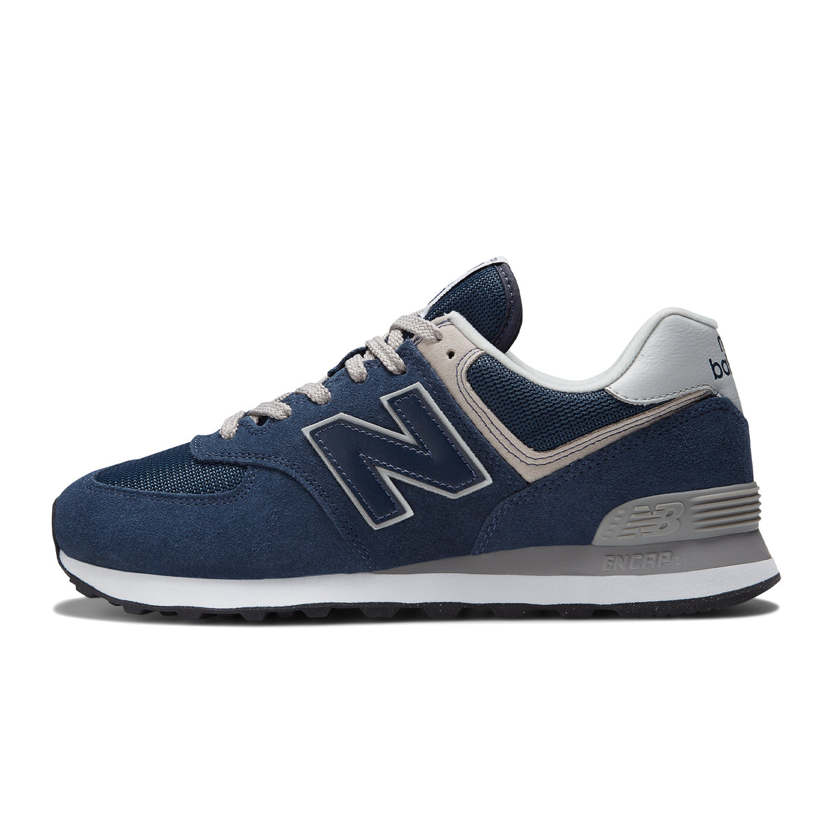 New Balance 574 Sneaker (Men) - Navy/White Athletic - Casual - Lace Up - The Heel Shoe Fitters