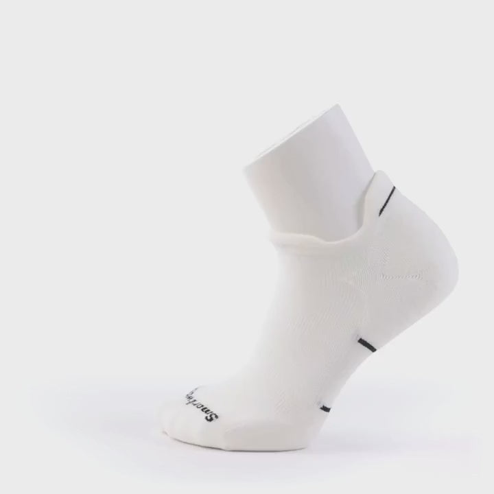 Smartwool Run Targeted Cushion Low Ankle Sock (Women) - White Accessories - Socks - Performance - The Heel Shoe Fitters