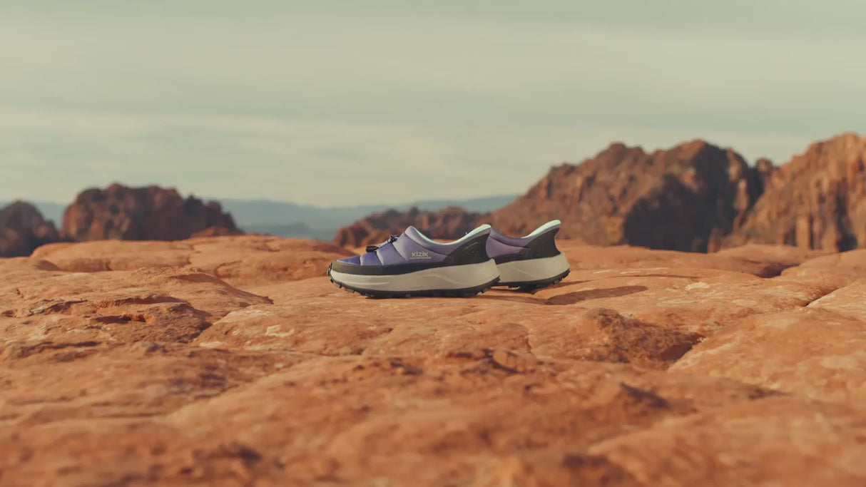 Kizik Freedom Moc (Women) - Heron/Alloy