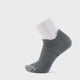 Smartwool Run Zero Cushion Low Ankle (Men) - Medium Gray