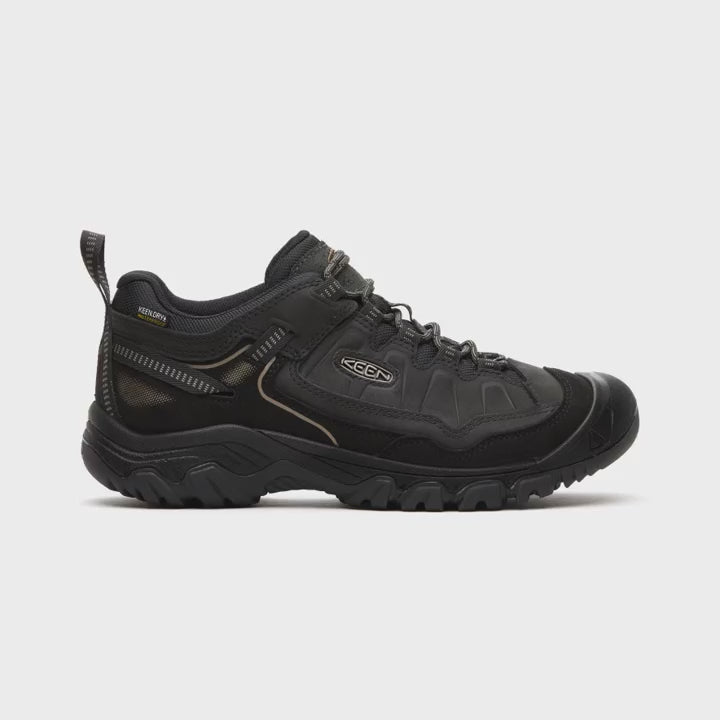 Keen Targhee IV Waterproof Hiking Shoe (Men) - Triple Black