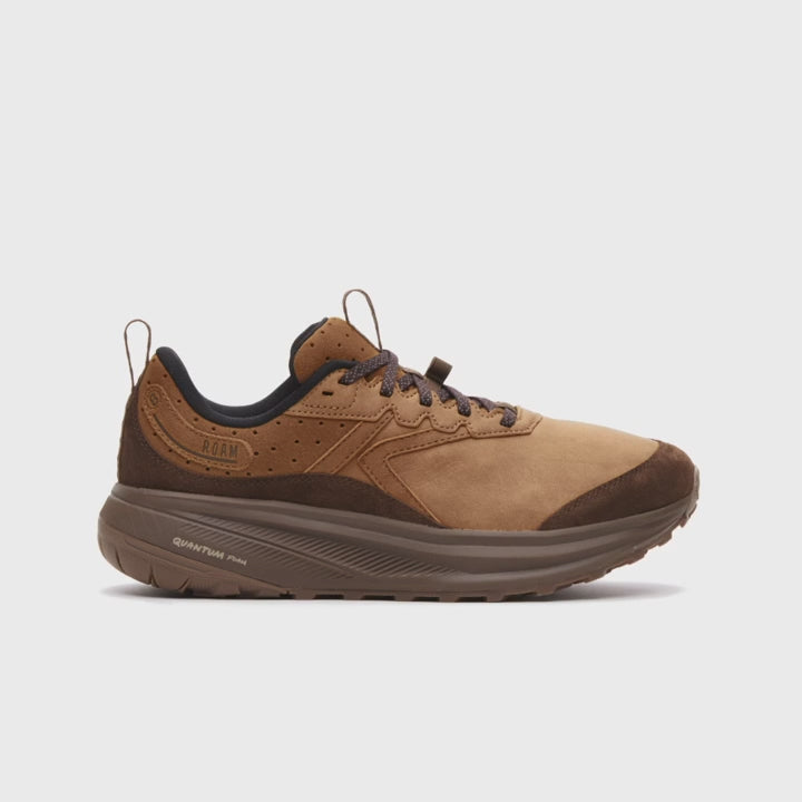 Keen Roam Leather Trail Running Shoe (Men) - Chipmunk/Dark Earth
