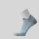 Smartwool Run Zero Cushion Low Ankle Sock (Women) - Serene Blue Accessories - Socks - Performance - The Heel Shoe Fitters