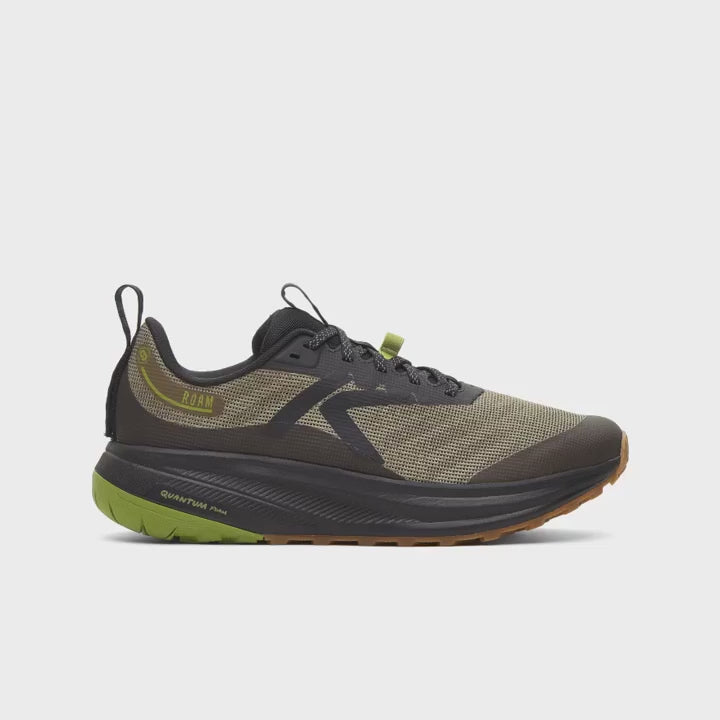 Keen Roam Trail Running Shoe (Men) - Dark Olive/Golden Cypress