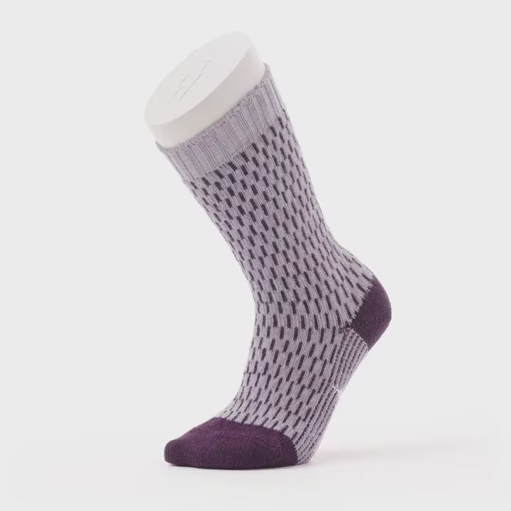 Smartwool Everyday Digi-Tick Crew (Unisex) - Purple Eclipse