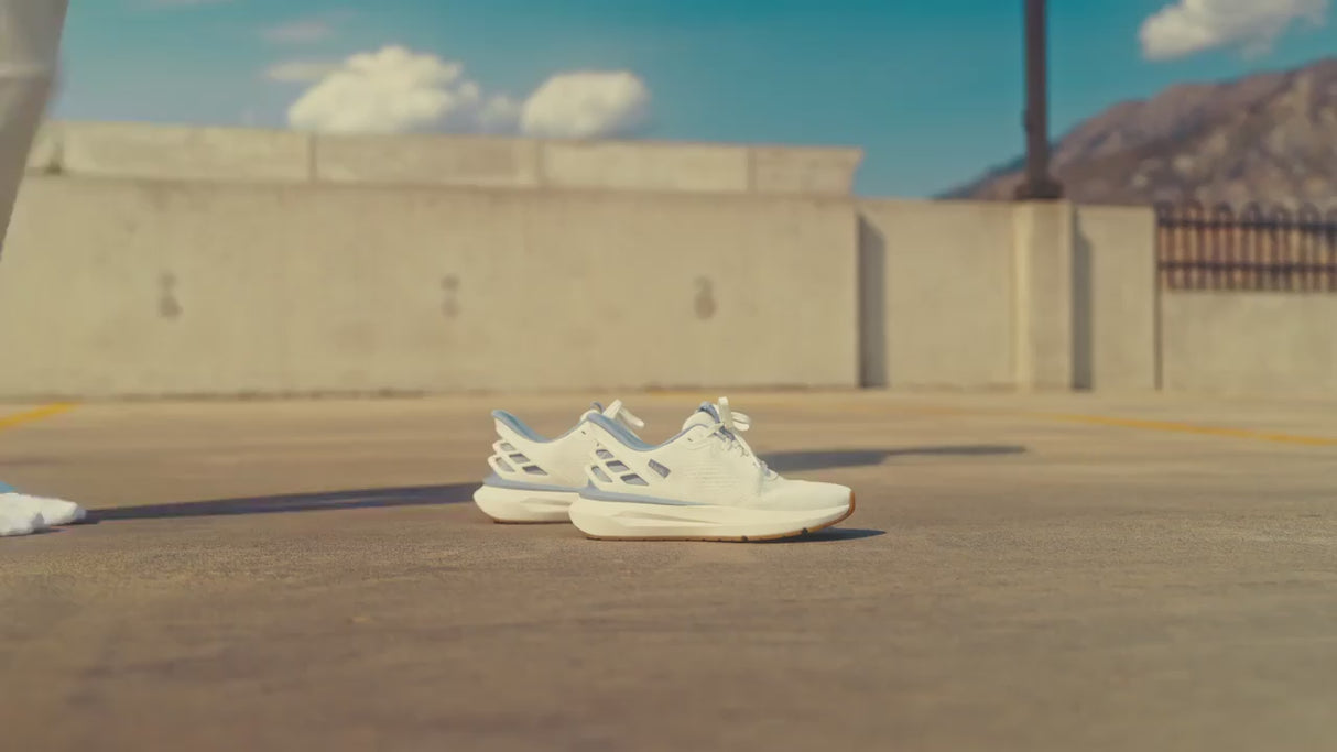 Kizik Athens 2 Sneaker (Women) - White/Soft Chambray