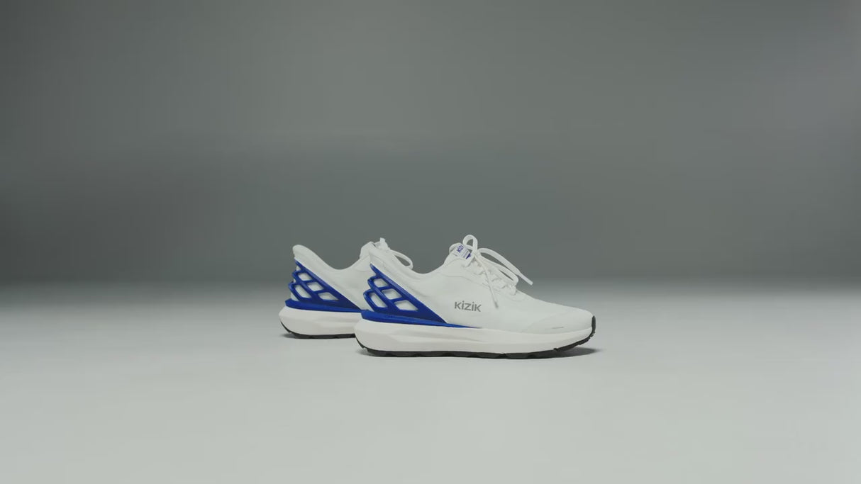 Kizik Athens Golf (Men) - White/Surf The Web