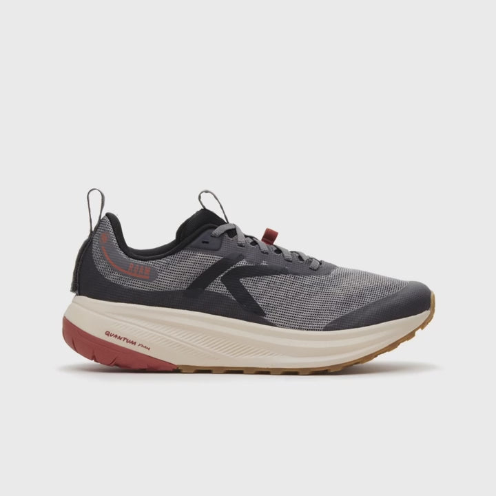 Keen Roam Trail Running Shoe (Men) - Magnet/Burnt Brick