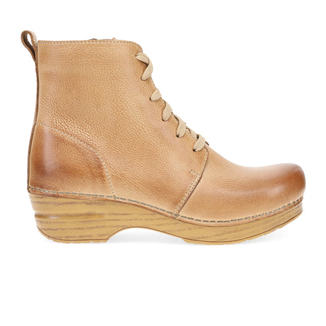 Dansko Sigourney Mid Boot (Women) - Honey Distressed Boots - Casual - Low - The Heel Shoe Fitters