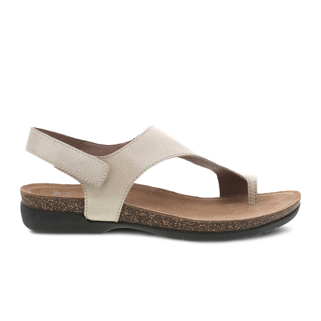 Dansko Reece Backstrap Sandal (Women) - Linen Milled Burnished Sandals - Backstrap - The Heel Shoe Fitters