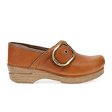 Dansko Pearson Clog (Women) - Tan Tumbled Dress-Casual - Clogs & Mules - The Heel Shoe Fitters