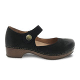 Dansko Beatrice Mary Jane (Women) - Black Burnished Nubuck Dress-Casual - Mary Janes - The Heel Shoe Fitters