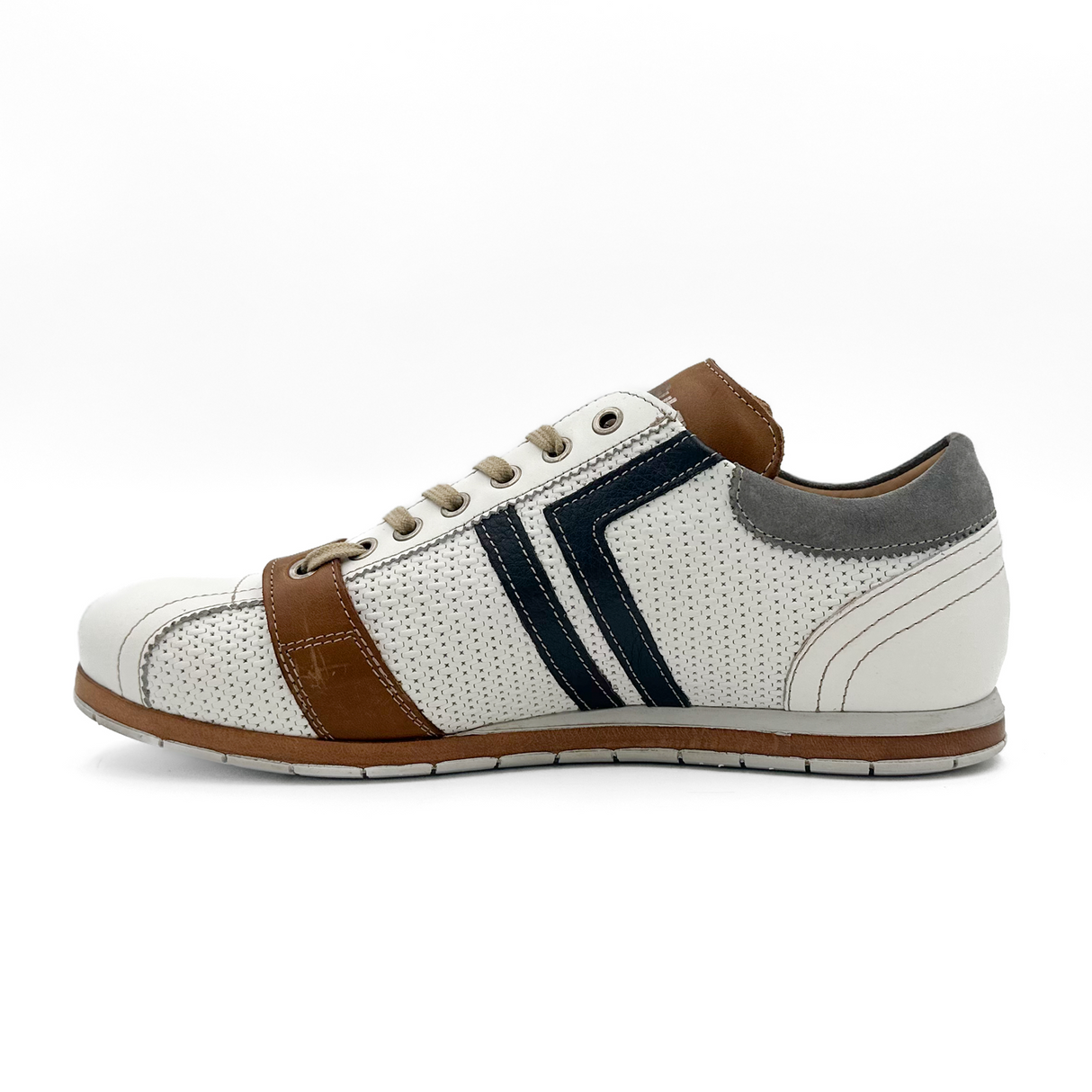 Kamo-Gutsu TIFO-030 Low Sneaker (Men) - Bianco Dress-Casual - Sneakers - The Heel Shoe Fitters