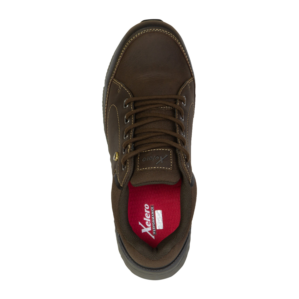 Xelero Zurich Lace Up  (Men) - Brown Dress-Casual - Lace Ups - The Heel Shoe Fitters