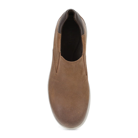 Dansko Trent Slip On Sneaker (Men) - Brown Athletic - Casual - Slip On - The Heel Shoe Fitters