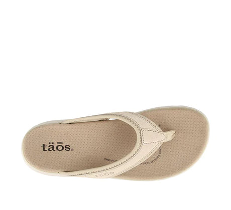 Taos Aura Sandal (Women) - Natural/Stone  - The Heel Shoe Fitters