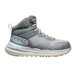 Keen Utility Synchro Mid Waterproof Carbon Toe Work Boot (Women) - Steel Grey/Gum Boots - Work - Mid - The Heel Shoe Fitters