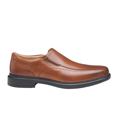 Johnston & Murphy XC4 Stanton Runoff Venetian (Men) - Red Brown Waterproof Full Grain Dress Casual - Slip On - The Heel Shoe Fitters