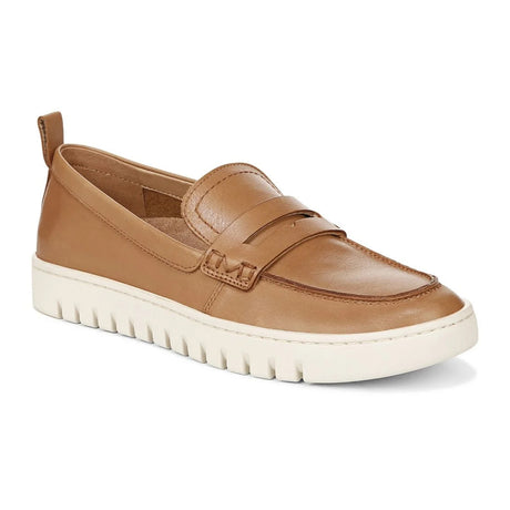 Vionic Uptown Loafer (Women) - Camel Leather Dress-Casual - Loafers - The Heel Shoe Fitters